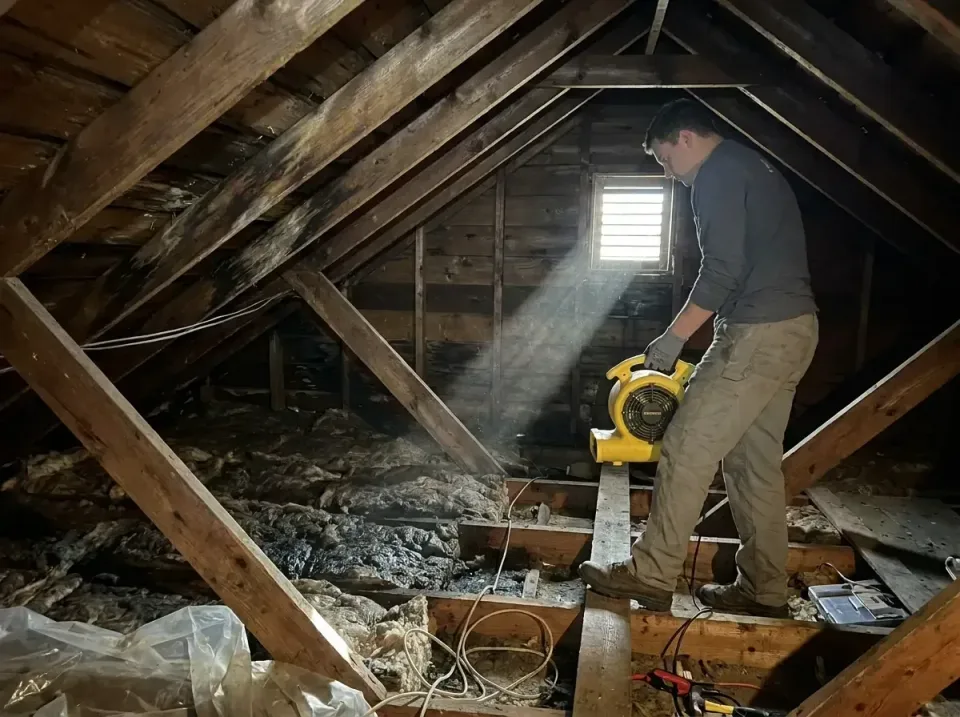 attic-water-damage-drying-proc-007 — frequently asked questions, Emergency Water Extraction & 24/7 Flood Response in Markham…